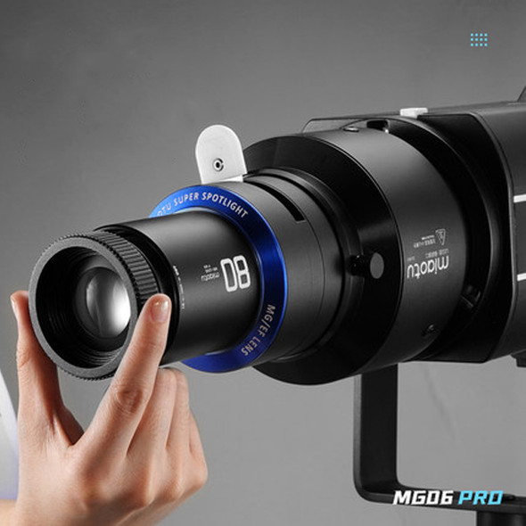 Fotolux FOT-MG06-L Optical Snoot Gobo Spot Light Kit for LED Light (Bowens Mount)